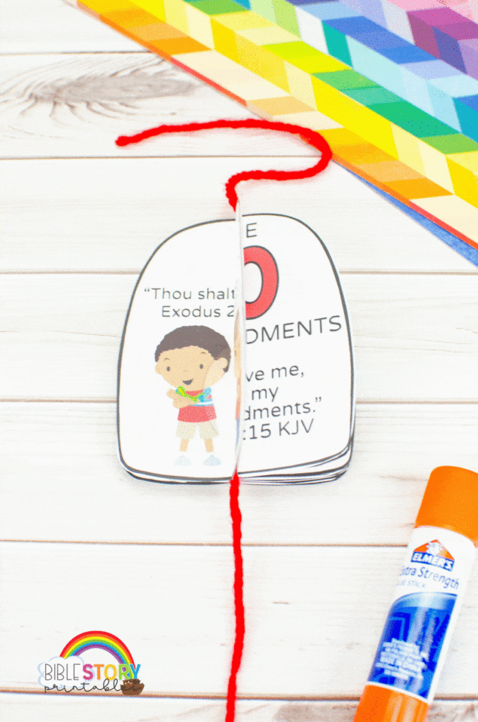 10 Commandments Craft For Preschoolers Bible Story Printables