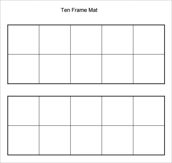 10 Frame Printable Free Free Templates Printable
