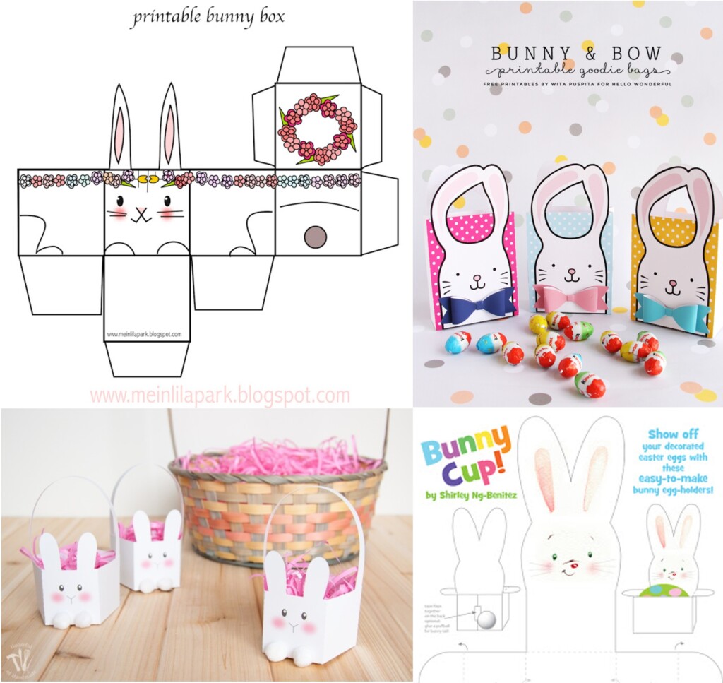 11 FREE Printable Easter Baskets Printables 4 Mom