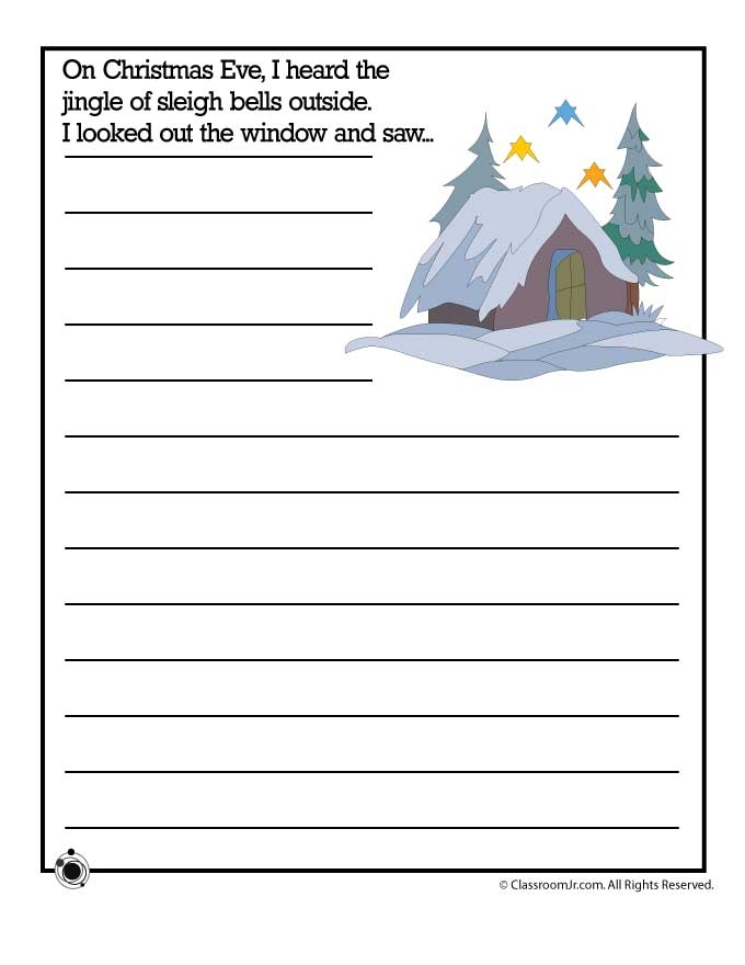 15 Printable Christmas Writing Prompts For Kids Woo Jr Kids 