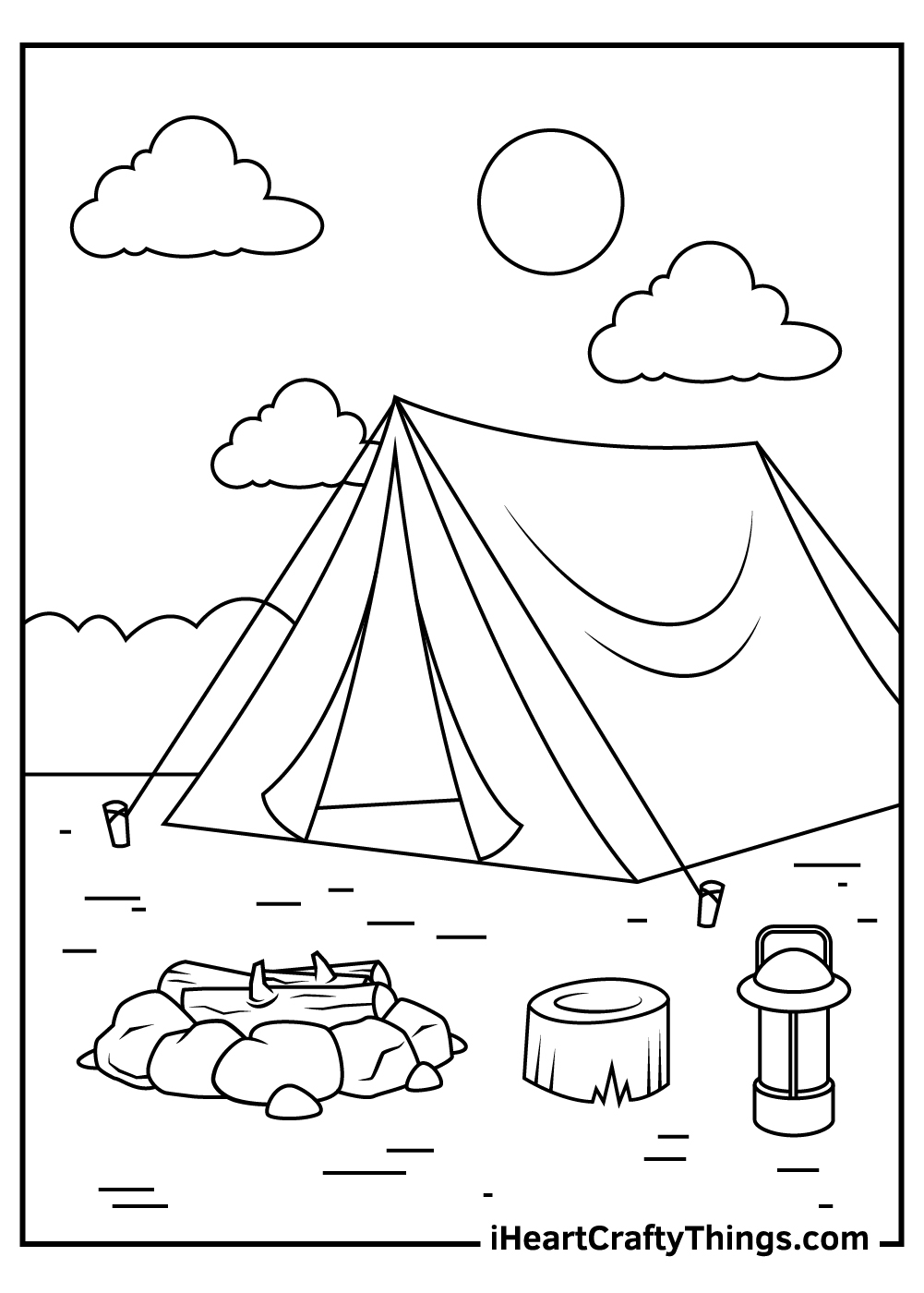 34 Free Printable Camper Coloring Pages JullieDarwin