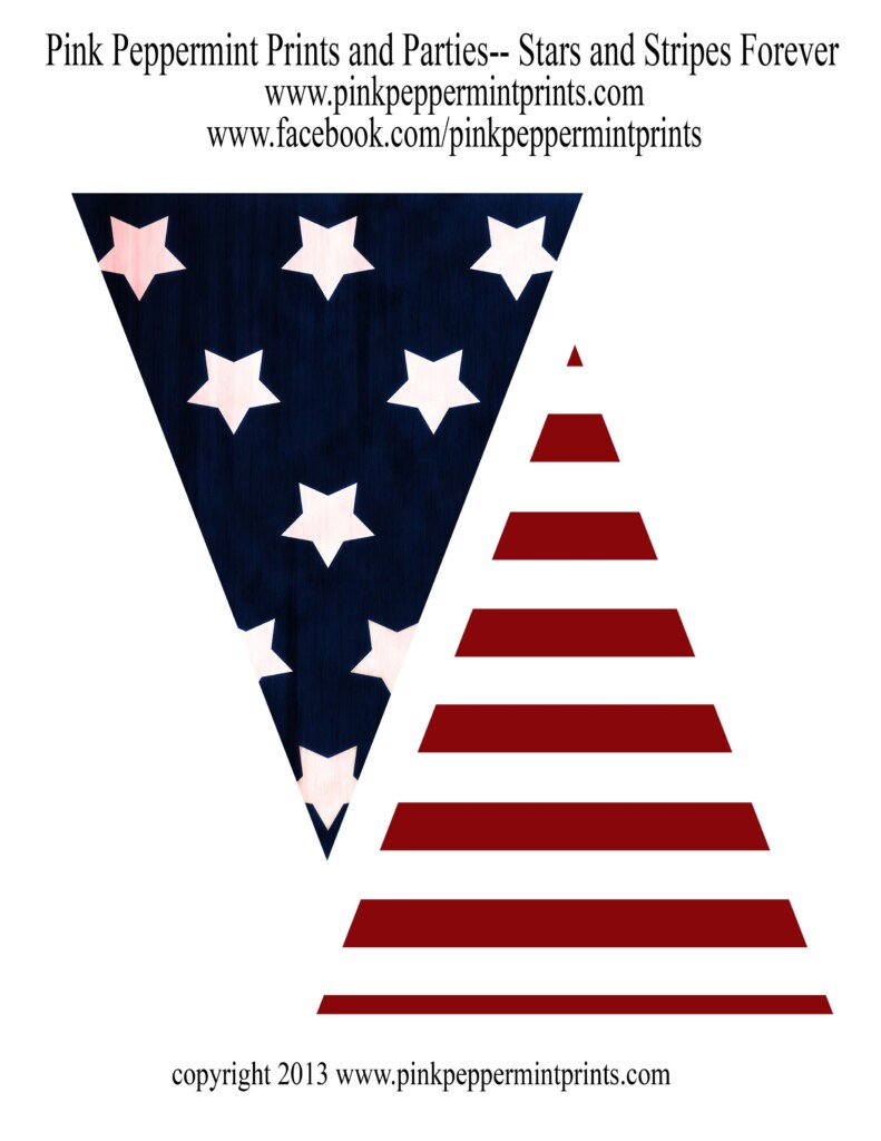 4Th Of July Printable Decorations Printable Calendars AT A GLANCE