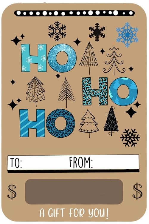 50 Free Printable Christmas Money Cards Free Money Holders Christmas