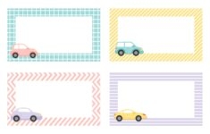 6 Best Car Rider Free Printable Tags Printablee Printable Templates