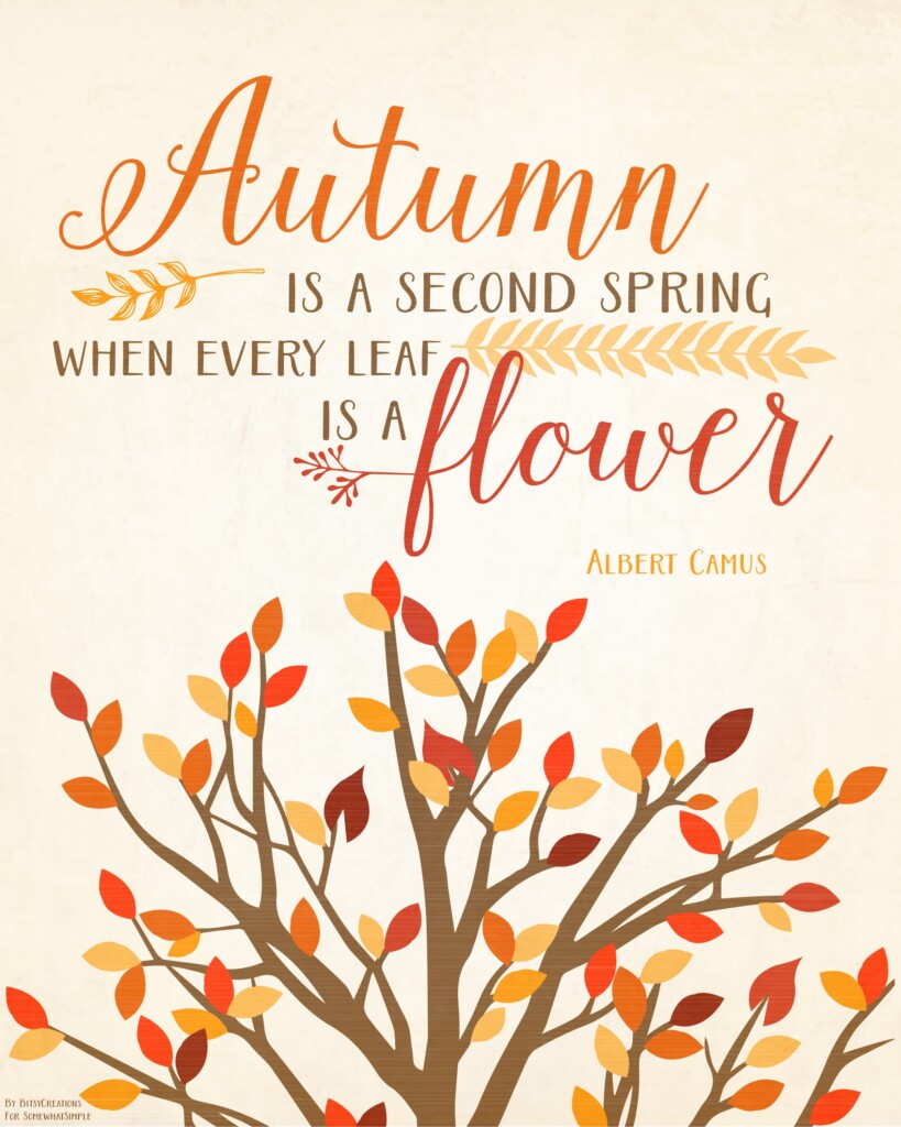 6 Best Images Of Free Printable Fall Wall Art Free Printable Fall 