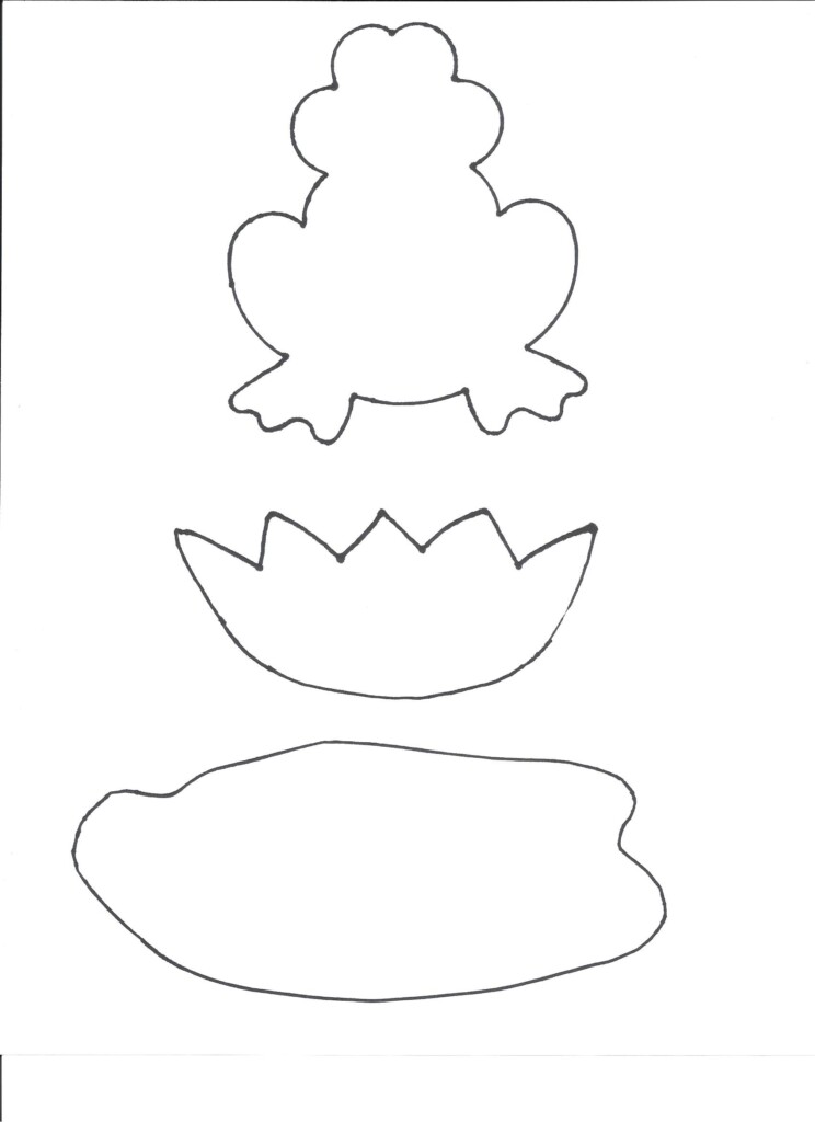 8 Best Images Of Free Printable Spring Crafts Frog Free Craft 