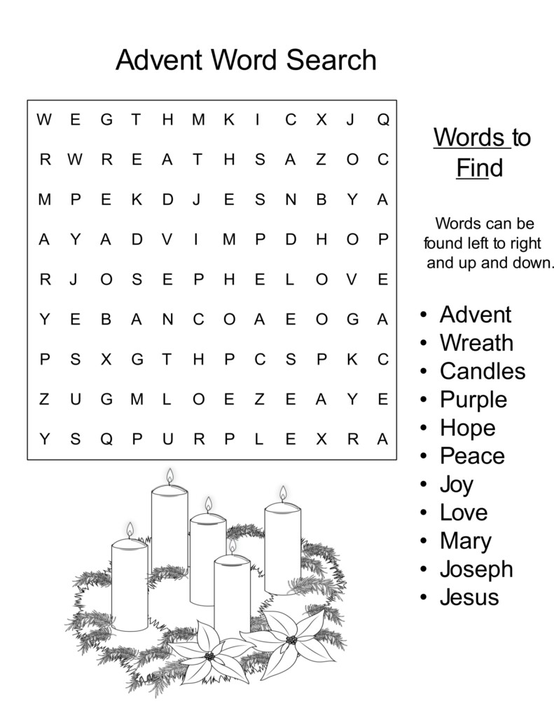 Advent Printable Activities
