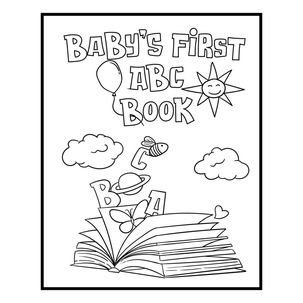 Alphabet Book Cover 10 Free PDF Printables Printablee