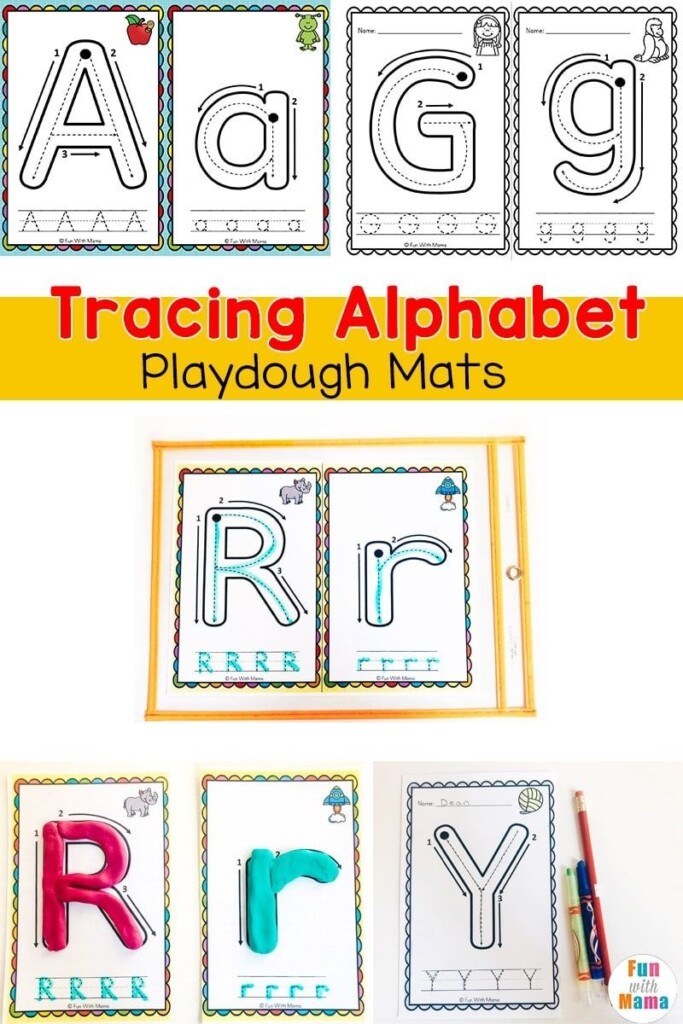 Alphabet Playdough Mats Free Printable Free Printable