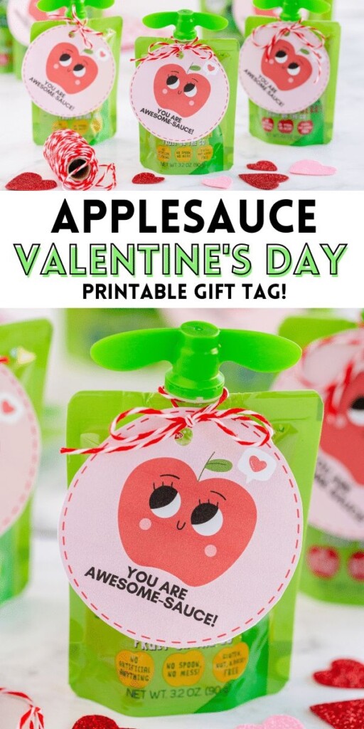 Applesauce Pouch Valentines Free Printable Dev onallcylinders