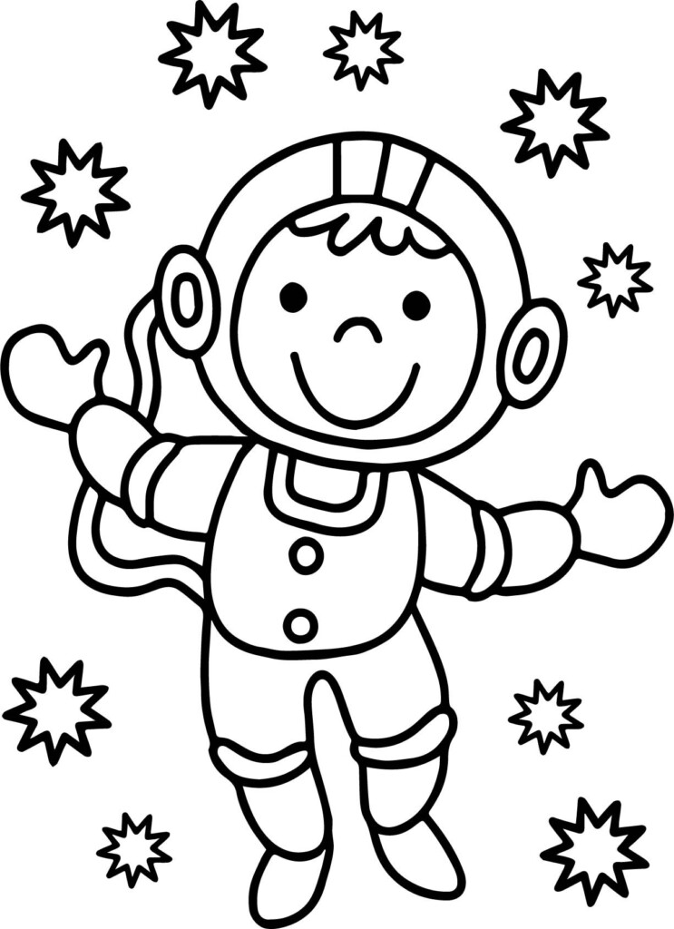 Astronaut Template Printable