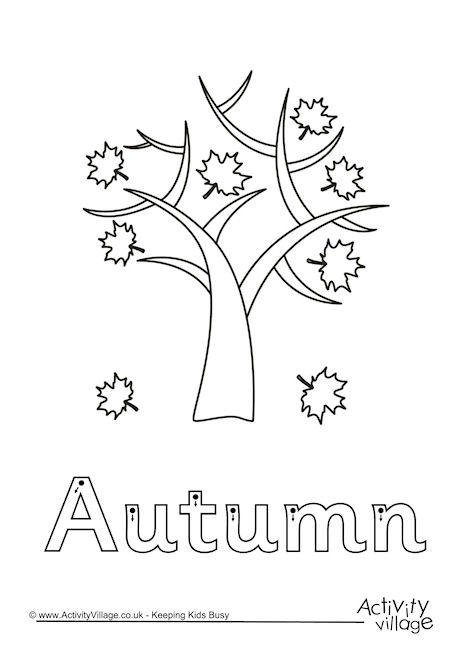 Autumn Worksheets Printable