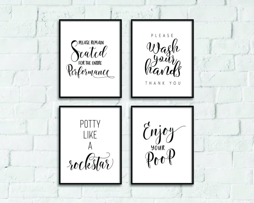 Bathroom Wall Art And Free Printables Bathroom Wall A Vrogue co