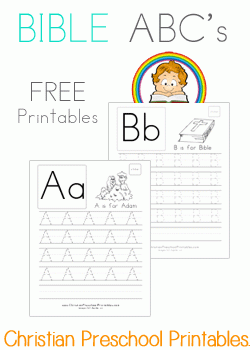 Bible Abc Printables Free Kidsworksheetfun