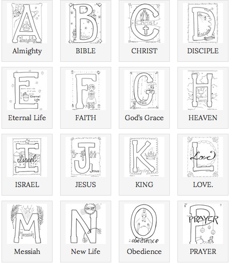 Bible Abc Printables Free Kidsworksheetfun