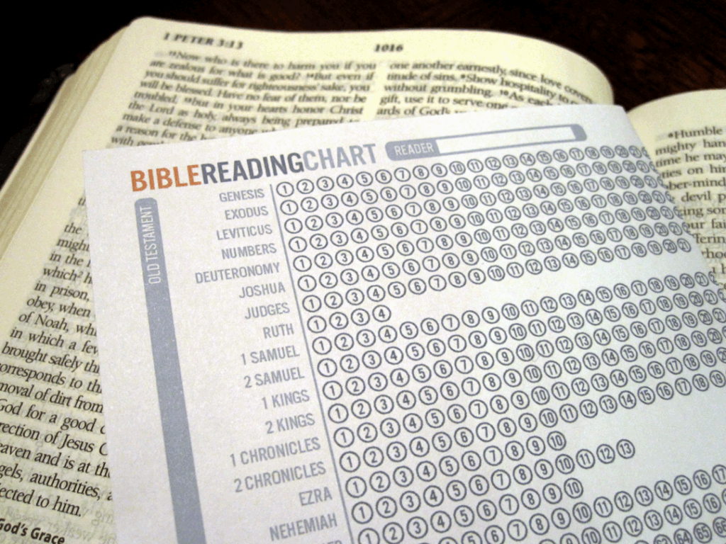 Bible Reading Chart Printable