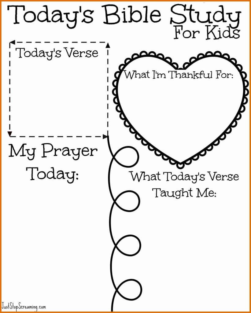 Bible Studies Free Printable