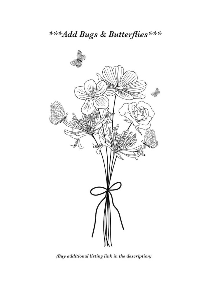 Birth Flower Bouquet Generator Free Printable Educational Printable 