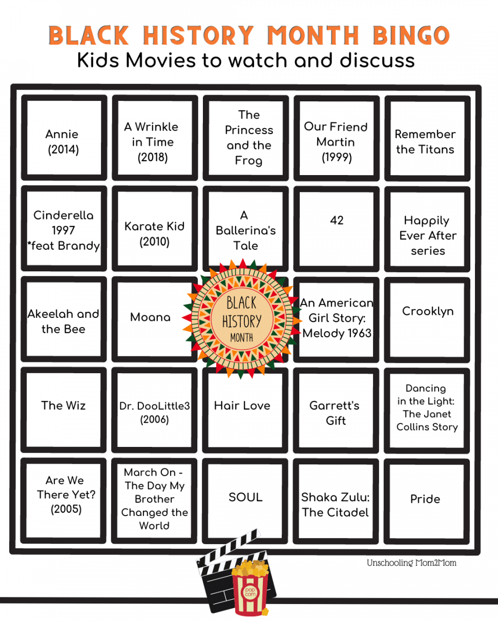 Black History Month Bingo Free Printable FREE Printable A Z