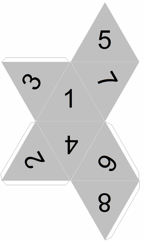 Blank Dice Template Printable ClipArt Best