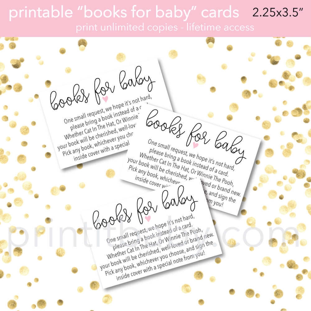 Bring A Book Instead Of A Card Free Printable Free Templates Printable