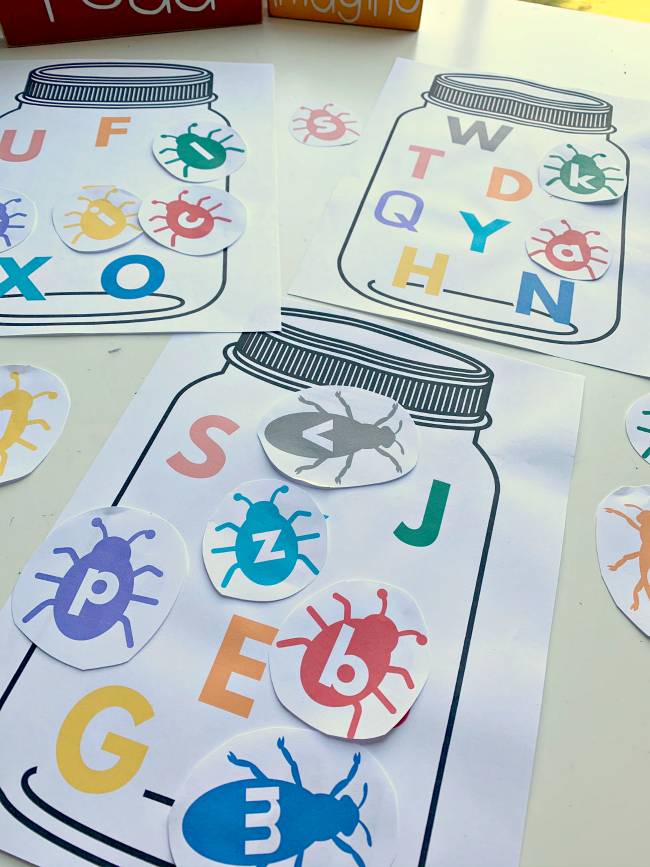 Bug Scavenger Hunt Free Printable