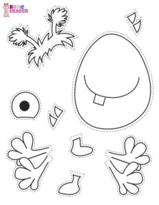 Build A Monster Printable Reading Adventures For Kids Ages 3 To 5