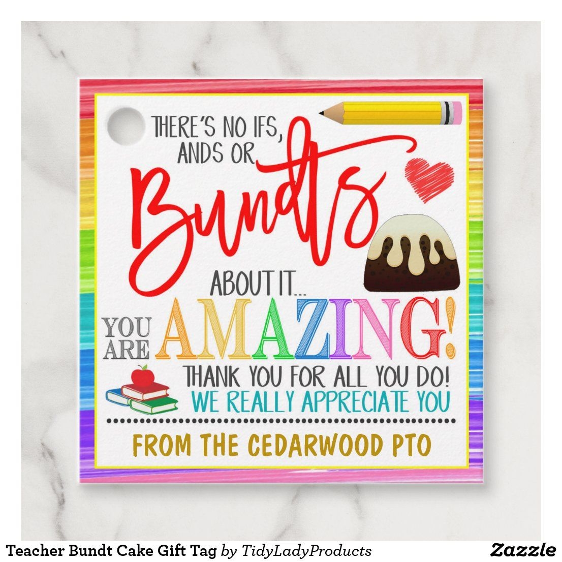 Bundt Cake Teacher Appreciation Free Printable Printable New Year Banners