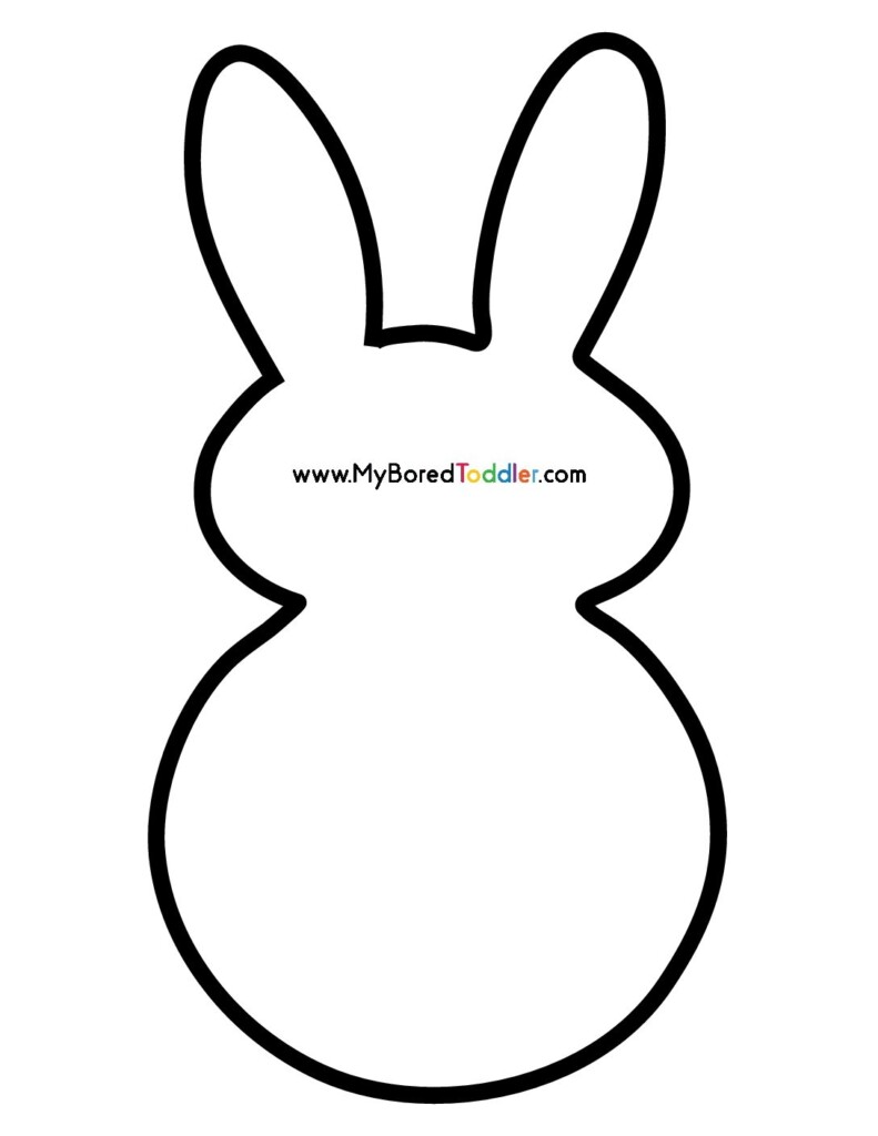 Bunny Printable Template