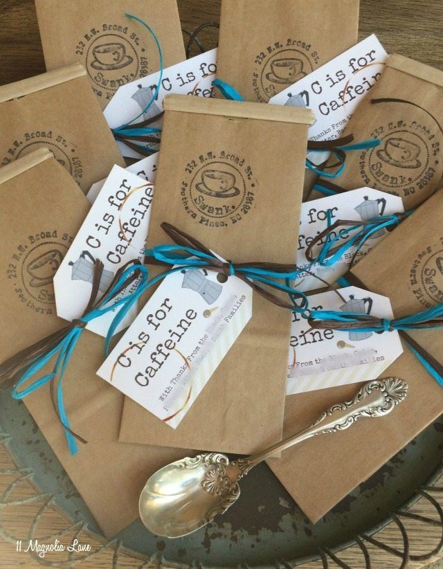 C Is For Caffeine Free Printable Gift Tags Free Printable Gift Tags 