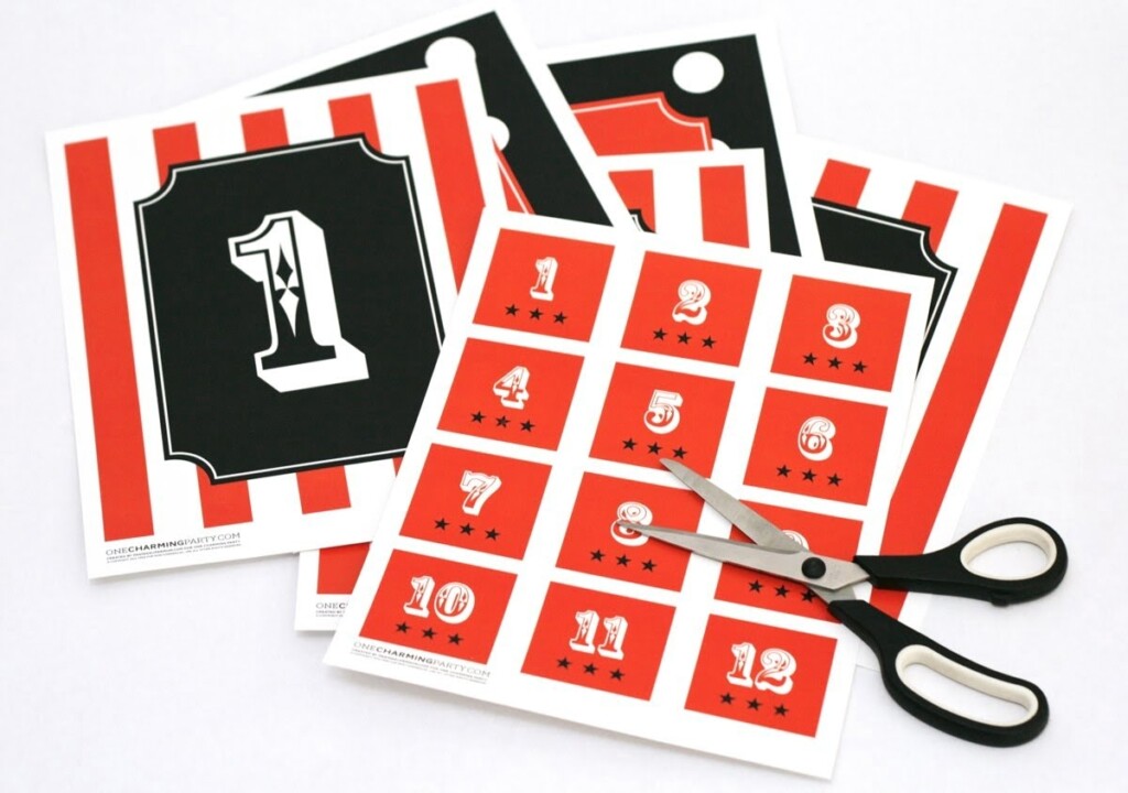 Cake Walk Printable Numbers Free Printable