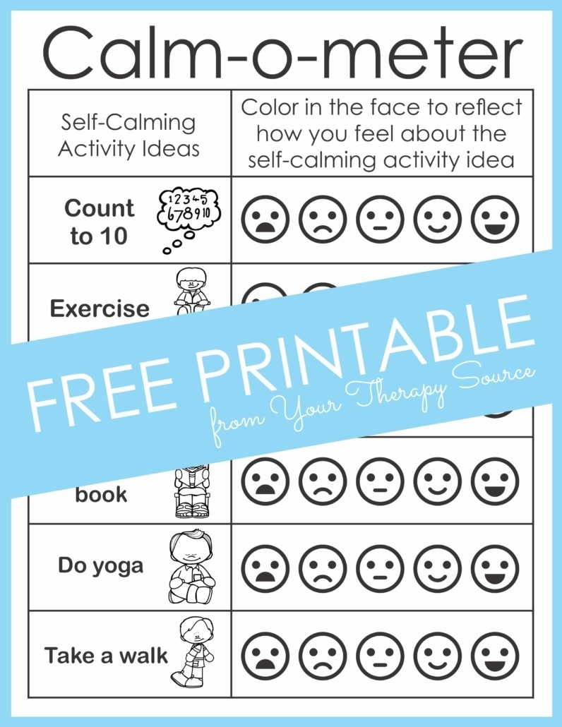 Calm Down Kit Free Printables Free Printable Templates