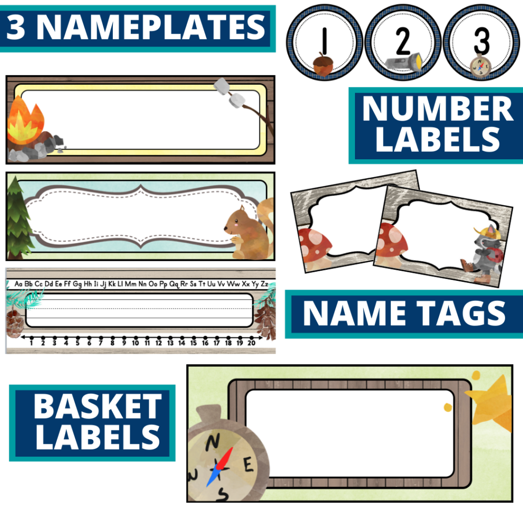 Camping Classroom Theme Ideas For Elementary Teachers In 2024 