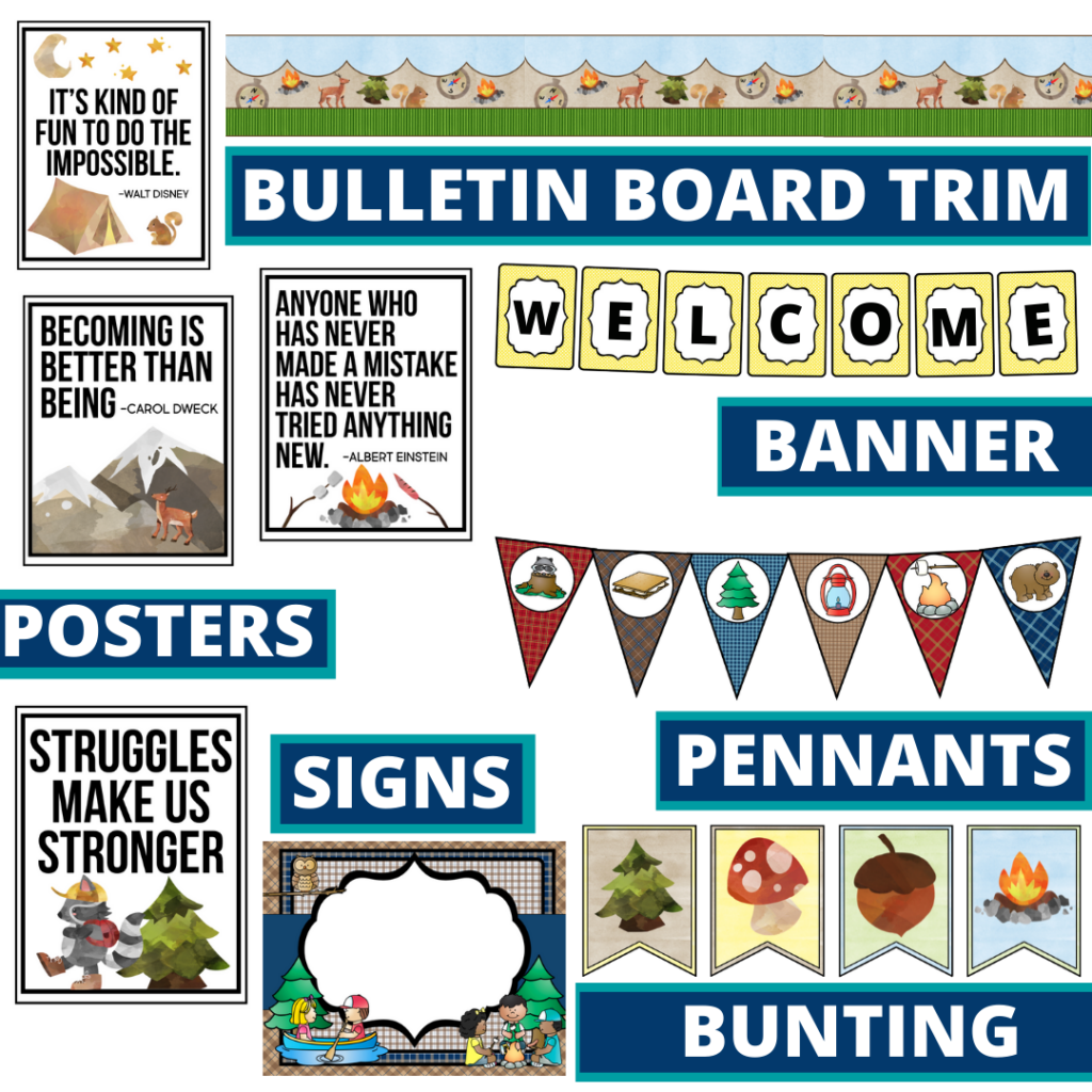 Camping Classroom Theme Ideas For Elementary Teachers In 2024