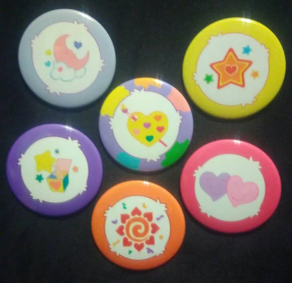 Care Bear Printable Belly Badges Printable Word Searches