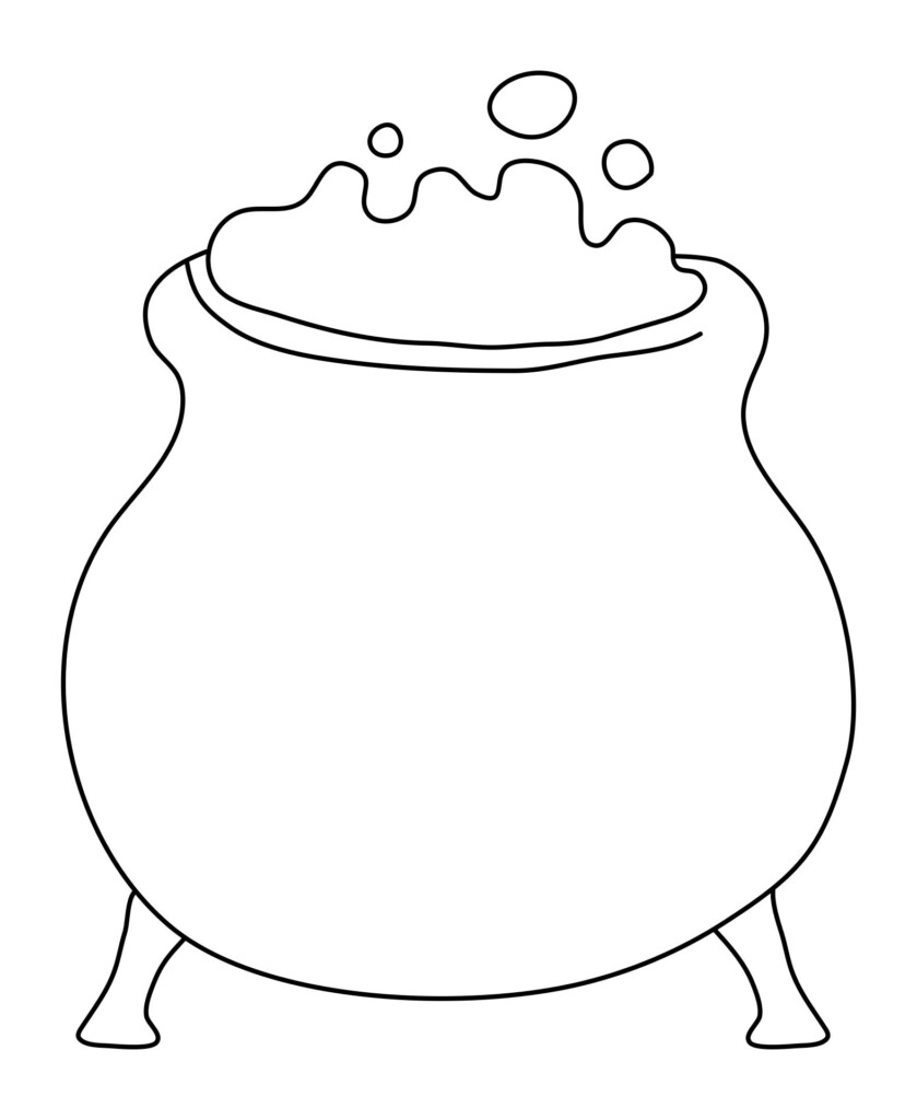 Cauldron Template Printable Free Printable Word Searches