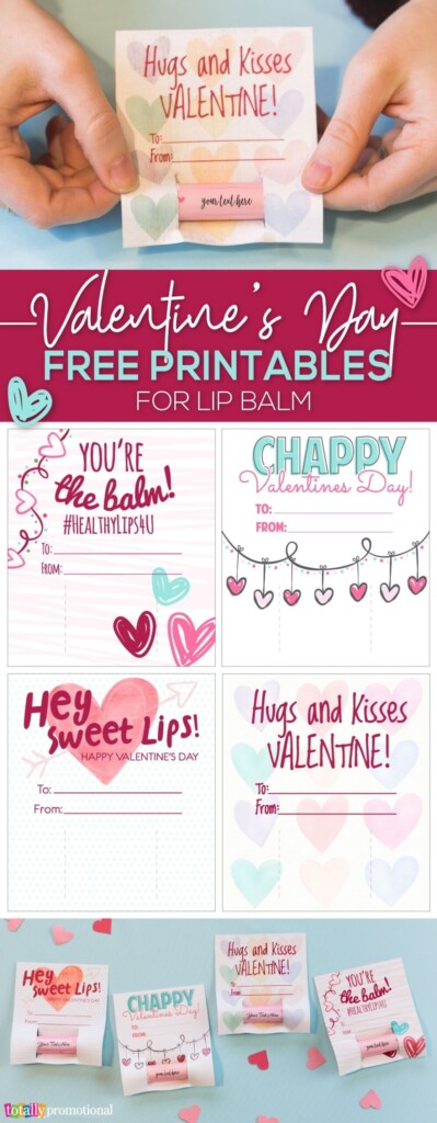 Chapstick Valentine Printable Free Printable