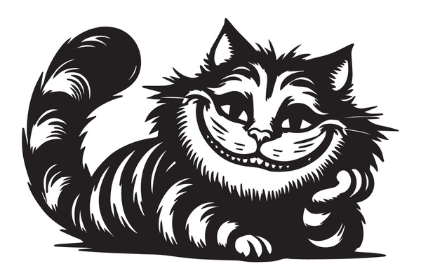Cheshire Cat Smile Free Printable Free Printables Hub