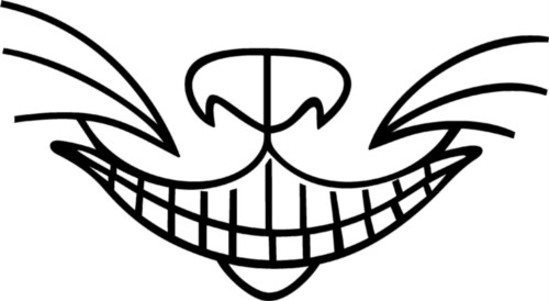 Cheshire Cat Smile Printable ClipArt Best