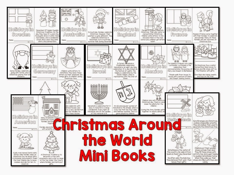 Christmas Around The World And A FREEBIE Elementary Nest
