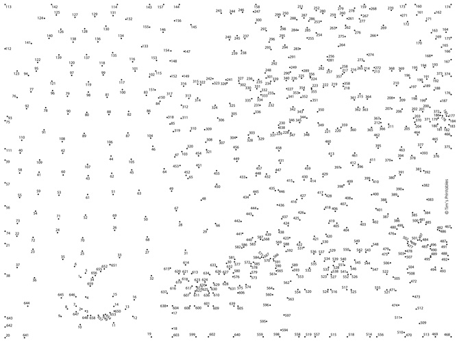 Christmas Extreme Dot to Dot Connect The Dots PDF By Teach Simple