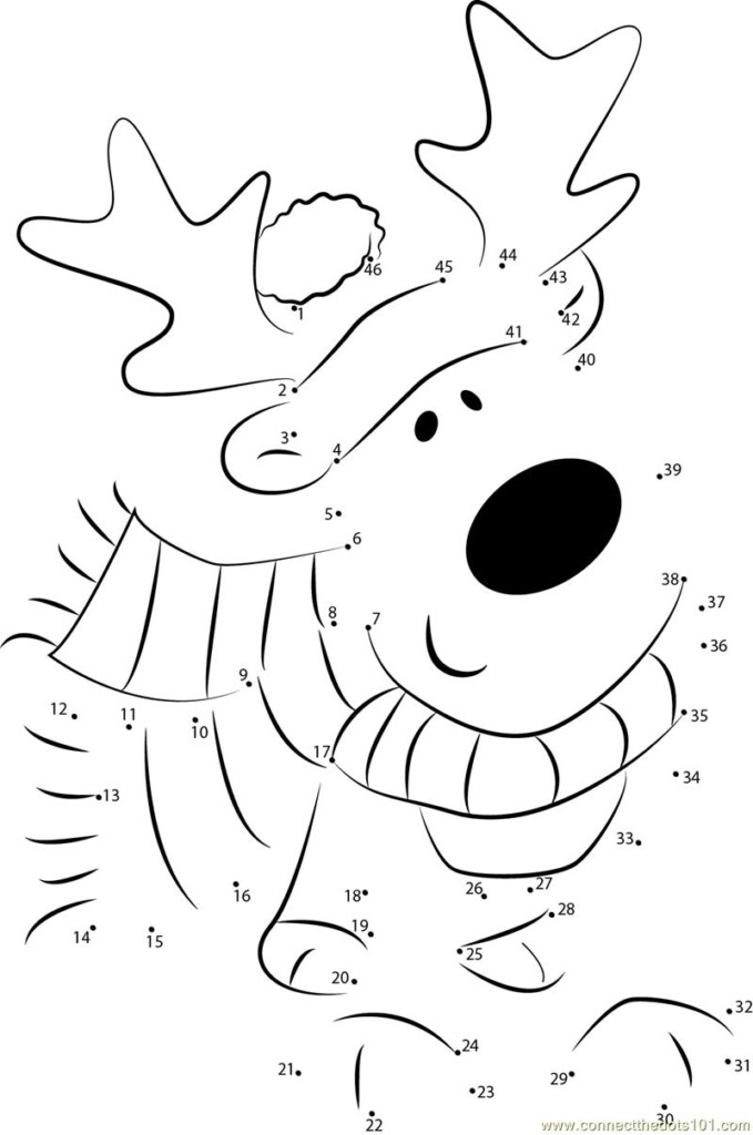 Christmas Extreme Dot To Dot Printables Free