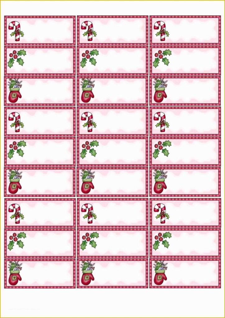Christmas Labels Free Printable Templates Of Free Printable Labels 