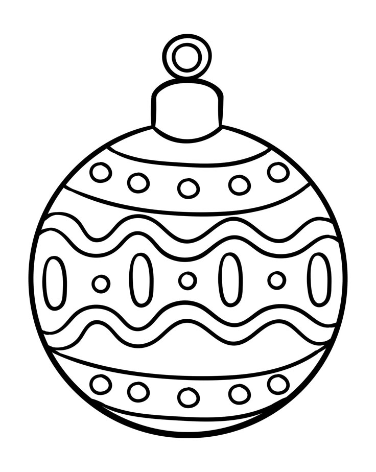 Christmas Ornaments 15 Free PDF Printables Printablee Printable 
