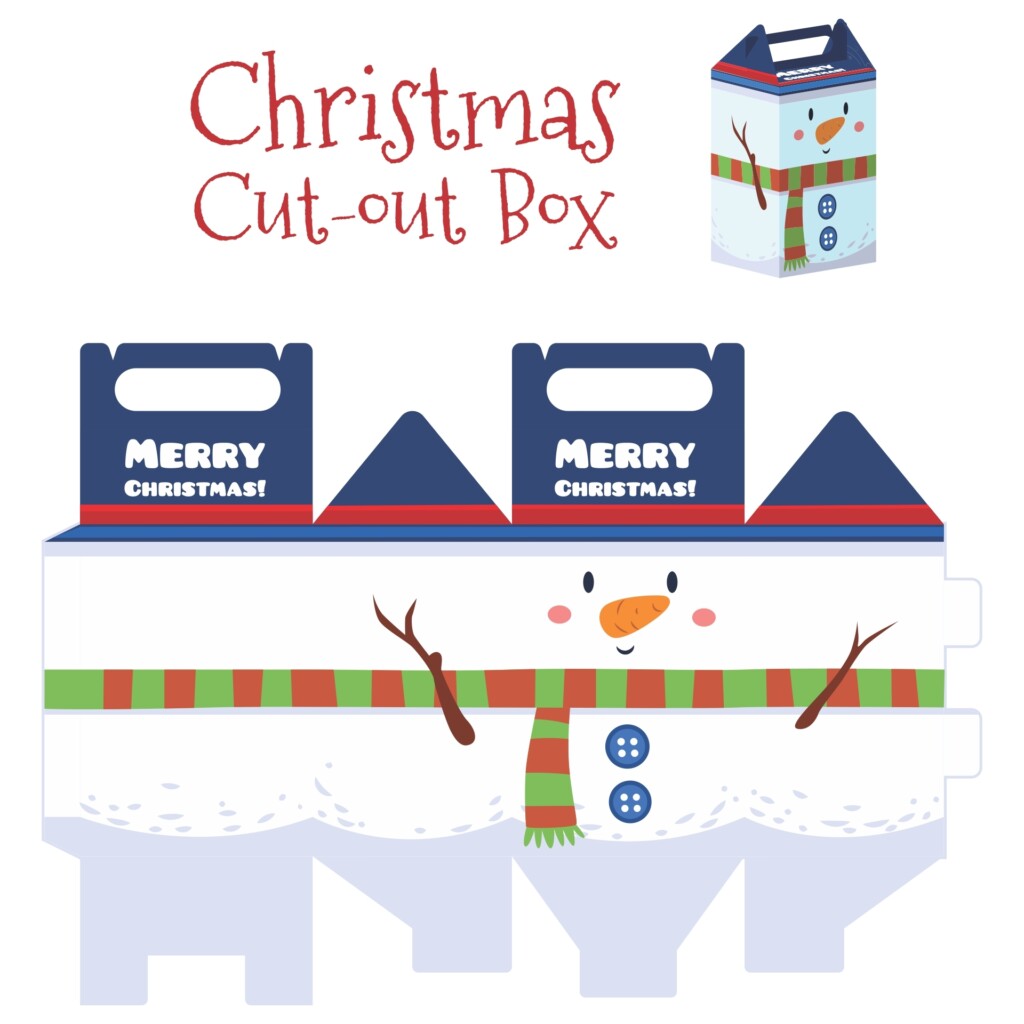 Christmas Santa Paper Box Templates 10 Free PDF Printables Printablee