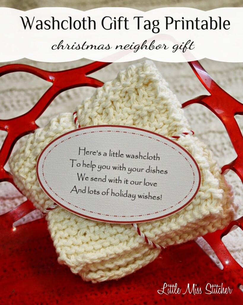 Christmas Towel Poem Free Printable