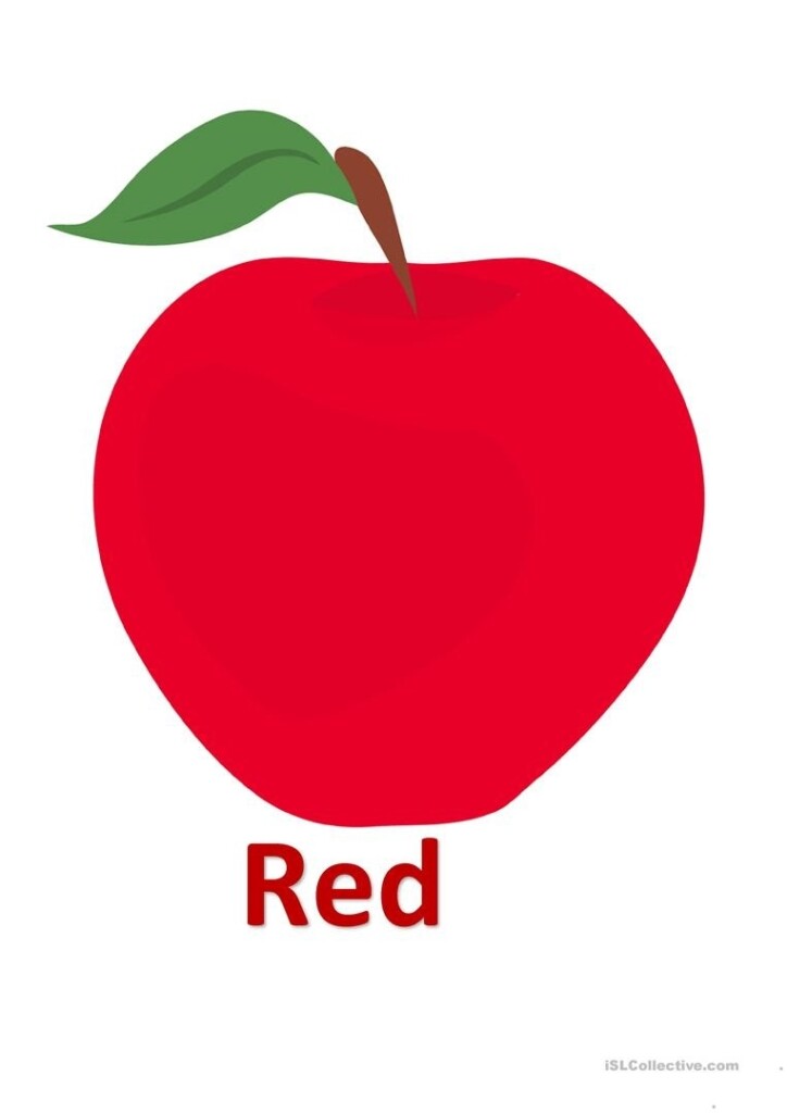 Color Flashcards Printable Free Free Printable