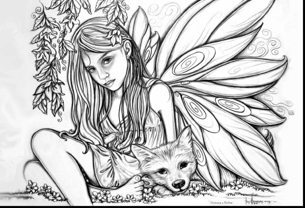 Coloring Pages Ideas Fairy Coloringook For Adultsooks Drawings To 