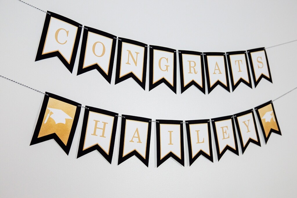 Congrats Grad Banner Printable