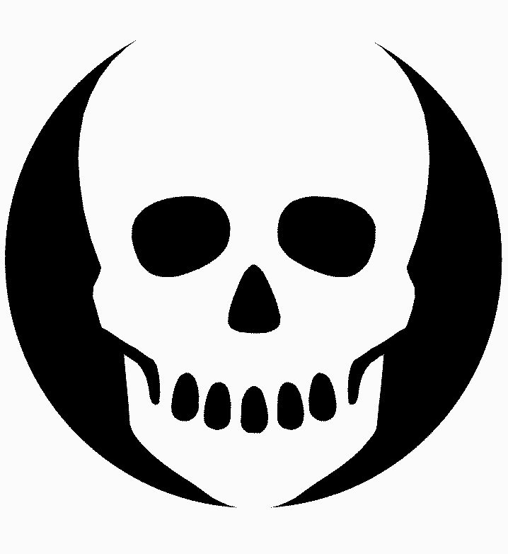 Cut Out Skull Stencils Free Printable Printable Word Searches